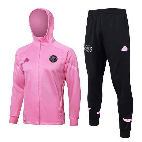 Chandal Con Capucha Inter Miami 2024-2025 Rosa 3